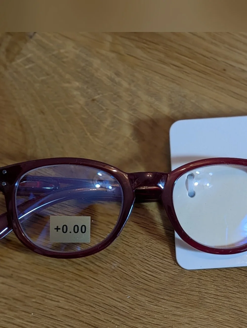 House Of Harlow Burgundy Round Blue Light Blocking Glasses, NWT!